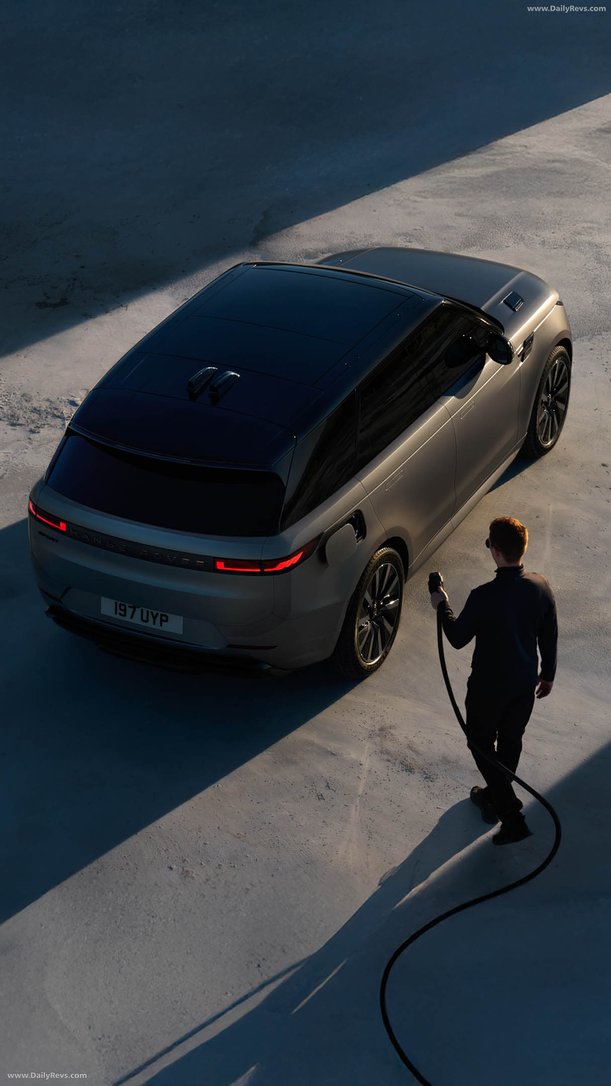 2027 Land Rover Range Rover Sport Electric Top View